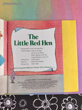 Vintage 1983 Sesame Street Players Present The Little Red Hen Golden Softcover
