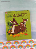 Vintage 1972 Walt Disney's Bambi Whitman Tell-a-Tale Miniature Hardcover