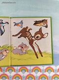 Vintage 1972 Walt Disney's Bambi Whitman Tell-a-Tale Miniature Hardcover