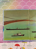 Vintage 1974 My Little Book of Boats Whitman Tell-a-Tale Miniature Hardcover