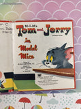 Vintage 1951 M-G-M's Tom and Jerry in Model Mice Whitman Tell-A-Tale Miniature Hardcover