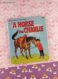 Vintage 1970 A Horse for Charlie Whitman Tell-a-Tale Miniature Hardcover