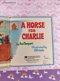 Vintage 1970 A Horse for Charlie Whitman Tell-a-Tale Miniature Hardcover