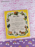 Vintage 1958 Lassie's Brave Adventure Whitman Tell-a-Tale Miniature Hardcover