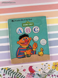 Vintage 1992 Sesame Street ABC Golden Tell-a-Tale Miniature Hardcover