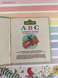 Vintage 1992 Sesame Street ABC Golden Tell-a-Tale Miniature Hardcover