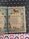Vintage 1949 Prayers for Little Children Rand McNally Miniature Hardcover