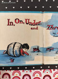 Vintage 1965 In, On, Under, and Through Whitman Tell-a-Tale Miniature Hardcover