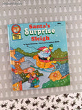 Vintage 1992 Christmas Santa's Surprise Sleigh Creative Child Press Miniature Hardcover
