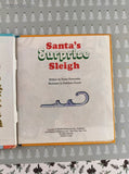Vintage 1992 Christmas Santa's Surprise Sleigh Creative Child Press Miniature Hardcover