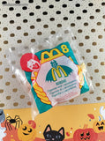 Vintage 1995 Halloween McDonalds Birdie Miniature Toy, New & Sealed