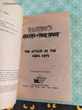 Vintage 1995 1st Printing The Attack of the Aqua Apes R.L. Stine's Ghosts of Fear Street #3 Softcover
