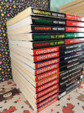 Goosebumps Scholastic R.L. Stine Book Lot Set/39 Softcovers, No Duplicates
