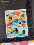 Vintage Mars M&M's Circus Peanuts Full Sticker Sheet, Clean Unused