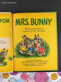 Vintage 1953 A Surprise for Mrs. Bunny Wonder Books Hardcover