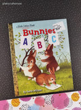 Vintage 2005 Bunnies ABC Little Golden Book Classic Hardcover, Like New
