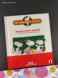 Vintage 1986 Snoopy's Show and Tell: WOW The World of Snoopy Hardcover *Book Only*