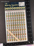 Vintage 1995 DCC Rub-on Transfers Garden Borders #23-7508 NOS NEW