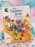 Vintage 1987 The Runaway Soup Sesame Street Book Club Oversized Hardcover