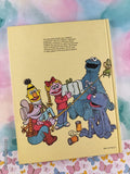 Vintage 1980 Show and Tell Sesame Street Book Club Oversized Hardcover