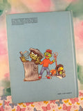 Vintage 1987 Oscar's Silly ABC's Sesame Street Book Club Oversized Hardcover
