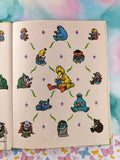 Vintage 1981 Follow the Leader Sesame Street Book Club Oversized Hardcover