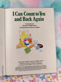 Vintage 1985 I Can Count to Ten and Back Again Sesame Street Book Club Oversized Hardcover
