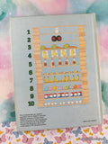Vintage 1985 I Can Count to Ten and Back Again Sesame Street Book Club Oversized Hardcover
