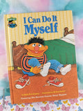Vintage 1980 I Can Do it Myself Sesame Street Book Club Oversized Hardcover