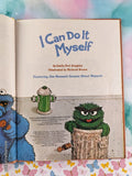 Vintage 1980 I Can Do it Myself Sesame Street Book Club Oversized Hardcover