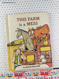Vintage 1981 This Farm is a Mess Parents Magazine Press Hardcover