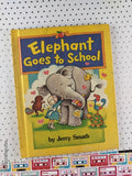 Vintage 1984 Elephant Goes to School Parents Magazine Press Hardcover