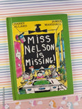 Vintage 1977 Miss Nelson is Missing! Children's Choice Hardcover
