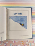 Vintage 1982 1st Printing Happy Winter Children's Choice Hardcover