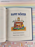 Vintage 1982 1st Printing Happy Winter Children's Choice Hardcover