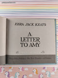 Vintage 1968 A Letter to Amy by Ezra Jack Keats Children's Choice Hardcover