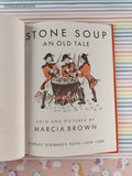 Vintage 1975 Stone Soup by Marcia Brown Children's Choice Hardcover