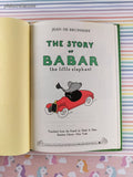 Vintage 1961 The Story of Babar the Little Elephant Children's Choice HardcoverVintage 1961 The Story of Babar the Little Elephant Children's Choice Hardcover