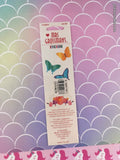 Vintage Mrs. Grossman's SPARKLY Silver Stars Set/2 Sheets, NEW & Sealed