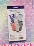 Sticko SHINY Gold Foil Alphabet and Numbers Stickers, 2 Sheets New & Sealed