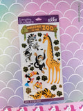 Sticko Everyday Stickers Welcome to the Zoo, 1 Sheet New & Sealed