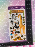 Sticko Everyday Stickers Welcome to the Zoo, 1 Sheet New & Sealed