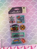 Sticko SHINY Train Travel Dimensional Stickers, 1 Sheet New & Sealed