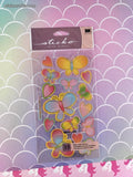 Stickopotamus Vellum Butterflies Stickers, 1 Sheet New & Sealed