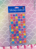 Stickopotamus Colorful Mini Flowers Stickers, 1 Sheet New & Sealed