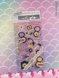 Vintage Sticko Glamour Girl Binder Sticker Sheet, New & Sealed