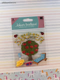 Jolee's Boutique Summer 3-Dimensional Sticker Pack, New/Sealed