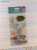 Jolee's Boutique GLITTERY Sea Horses 3-Dimensional Sticker Pack, New/Sealed