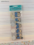 Jolee's Boutique Title Waves Beach 3-Dimensional Sticker Pack, New/Sealed