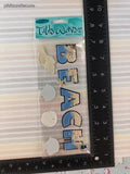 Jolee's Boutique Title Waves Beach 3-Dimensional Sticker Pack, New/Sealed